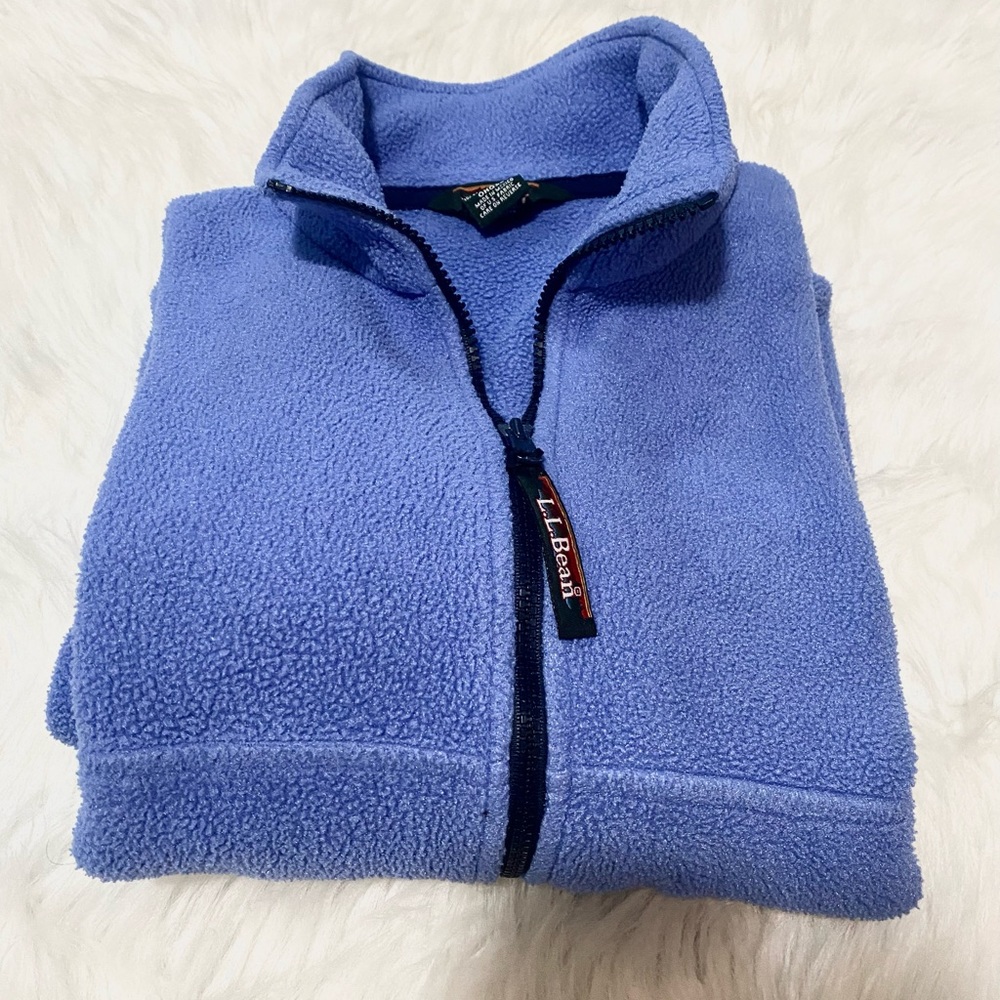 L.L Bean fleece jacket. - Picture 3 of 4